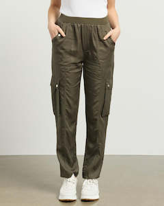 Womenswear: Et Alia Carter Cargo Pant - Olive