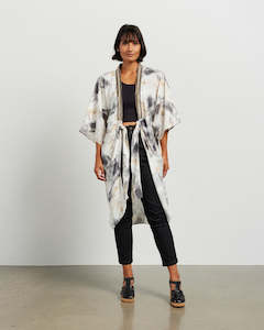 Et Alia Cleo Kimono - Sadira print