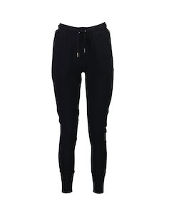 Womenswear: Moke Violet Jogger pants - Black