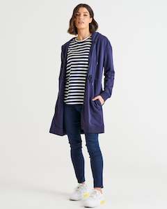 Womenswear: Betty Basics Anorak Sweat Jacket - Blue