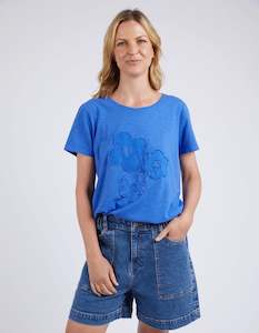 Womenswear: Elm Tapestry Tee - Royal Blue