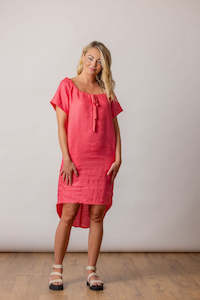 Moss Maison Dress - Magenta