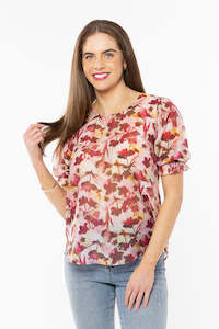 Seeking Lola Zahara Top - Plum