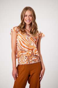 Womenswear: Classified Tanzania Top - Tan