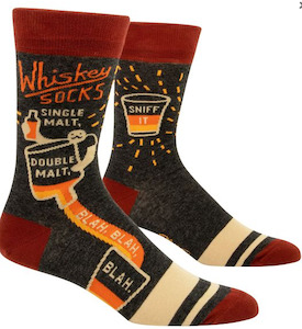 Womenswear: Melric Mens Novelty Socks - Whiskey