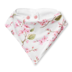 Snuggle Hunny Bib Cherry Blossom