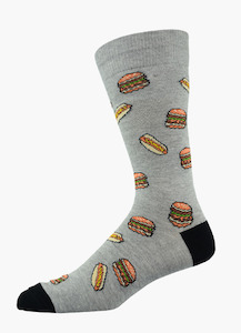 Womenswear: Bamboozld Mens Socks - Fast Food (size 7 - 11)