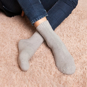 Fresh Accessories - Wool Blend Socks Grey