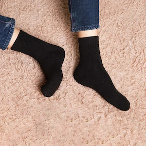 Fresh Accessories - Wool Blend Socks Black