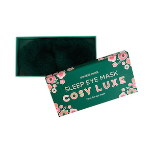 May Time Cosy Luxe Eye Mask - Emerald