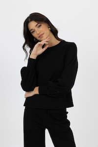 Womenswear: Humidity Lifestyle Josie Top -Black