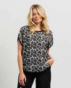 Et Alia Tatum Top - Rousseau/Black