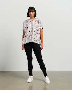 Womenswear: Et Alia Brea Top - Pink Petals