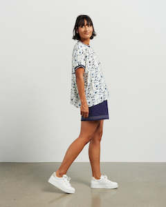 Womenswear: Et Alia Brea Top - Indigo petals