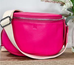 Lemon Tree Dani Leather Bag - Cosmopolitan (Cerise)