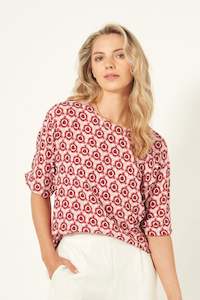 Lemon Tree Design Sybil Top - Magenta