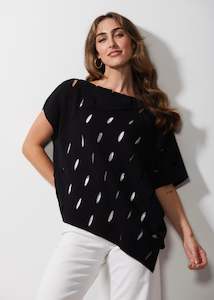 Z & P Holey Top - Black