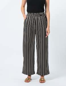 Womenswear: Stella + Gemma Ruth Pants - Milk Stripe