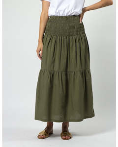 Stella + Gemma Aja Skirt - Olive Grove