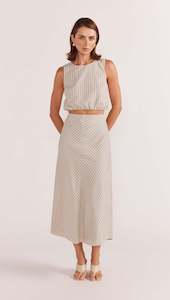 Staple the Label Wren Midi Skirt - Cream