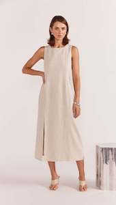 Staple the Label Alba Midi Dress - Natural