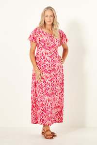 Womenswear: Lemon Tree Design Sylvia Dress - Berry Print