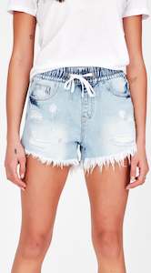 Womenswear: JunkfoodJeans Stella Shorts Blue