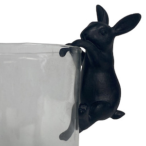 Rabbit Hanging - Black