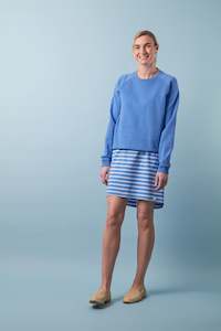 Womenswear: Charlie Jane Dobson Crew - Chambray