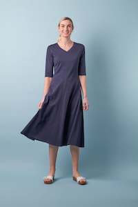 Womenswear: Charlie Jane Aspiring Dress - Navy