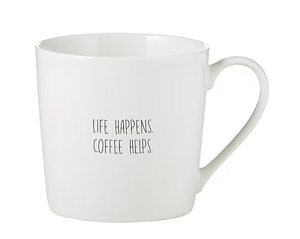 SBDS Mug - Life Happens Coffee Helps