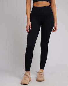 Womenswear: All About Eve Remi Rib Legging - Black