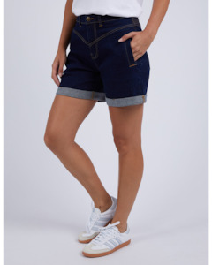 Womenswear: Foxwood Devi Short - Indigo Denim