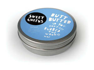 Bicycle and accessory: Sweet Cheeks Butt Butter