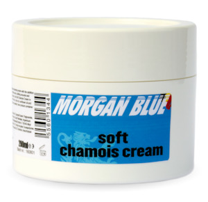 Bicycle and accessory: Morgan Blue Chamois Cream Soft 200cc Pottle