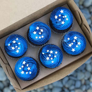 Starry Night Cupcakes