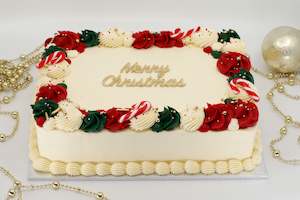 Jolly Christmas Sheet Cake