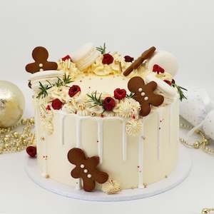 Gingerbread Cutie Christmas Cake