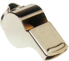 Sporting equipment: Narrow metal whistle