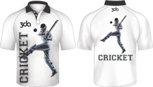 3DA Sublimated Cricket Polo/Tee