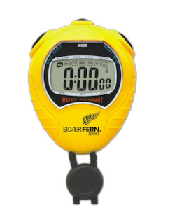 Sporting equipment: Stopwatch