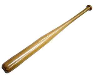 Sporting equipment: Wooden Tee Ball Bat