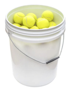 Bucket of 50 Tennis Balls