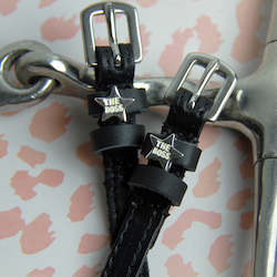 The Boss Star Silver Spur Straps