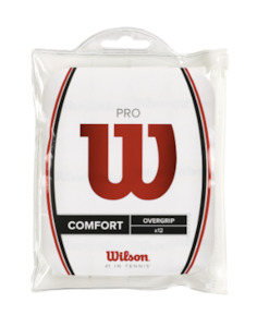 Sporting equipment: Wilson Pro Overgrip 12pk