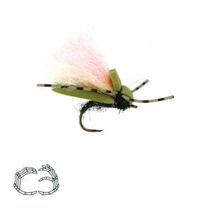 Category 3 Flies: Woomfah Olive - Category 3 Fly Company