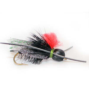 Dry Fly Till I Die: Carty's Terrestrial (black) #10