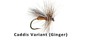 Dry Fly Till I Die: Caddis Variant (ginger)