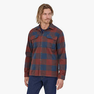 Patagonia Fly Fishing: Patagonia Men's Long Sleeve Organic Cotton Midweight Fjord Flannel Shirt