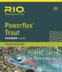 RIO Powerflex Knotless 9ft Tapered Leader